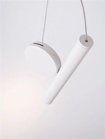 Pendul, Lustra LED design minimalist VERO alb