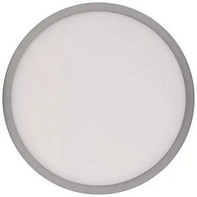 Plafonieră LED/21W/230V 3000/3500/4000K d. 22,5 cm crom