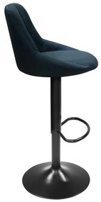 Scaun tip bar Teken (albastru închis + negru) . 1116526