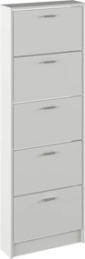 Pantofar MOBI 15, alb, DTD laminat, 58x18x170.2 cm
