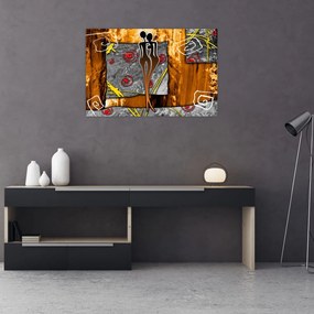 Tablou picturii străveche (90x60 cm)