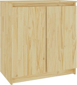 vidaXL Dulap lateral, 60x36x65 cm, lemn masiv de pin