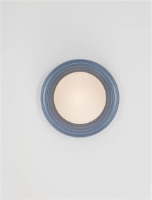Aplica baie protectie IP44, Portelan blue gri, ORBIQUE 22cm