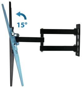 Suport TV Esperanza ERW016, 26" - 70", 400x400 mm, Până la 45 kg, Negru