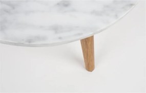Măsuță Zuiver White Stone, 40 cm