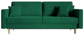 Canapea trei locuri Vallera (verde). 1098757