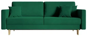 Canapea trei locuri Vallera (verde). 1098757