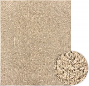 vidaXL Covor ZIZUR aspect iută, 240x340cm, pentru interior și exterior