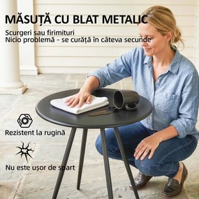 Outsunny bistrou set balcon terasă | Aosom Romania