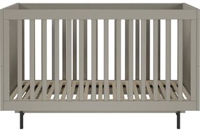 Pat pentru copii gri cu somieră 70x140 cm Tomino – Germania