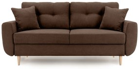 Canapea Fixă 2 locuri HELSINKI, 190x90x81 cm, Maro-Enjoy
