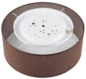 Plafonieră LED Brilagi SIRIJA LED/12W/230V d. 35 cm maro