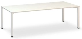Masa de intalnire ProOffice 240 x 100 cm, alba
