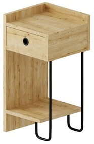 Măsuță de noptieră Sirius Left Oak 2