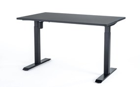 Viva New Generation 2.0, Birou reglabil electric, un singur motor - Premium - 1600x800x25 - Negru - Negru