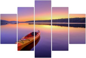 Tablou - Kayak pe lac (150x105 cm)