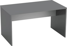 Masa birou RIOMA NEW TYP 11, gri grafit, DTD laminat, 140x80x76 cm