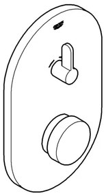 GROHE EUROSMART COSMOPOLITAN T 36321000 - Baterie de duș cu închidere automată, crom