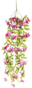 Floare artificială Fuchsia suspendată, în. 70 cm