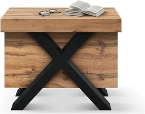 Consolă Linda extensibilă de la 45 cm la 402 cm - NEGRU