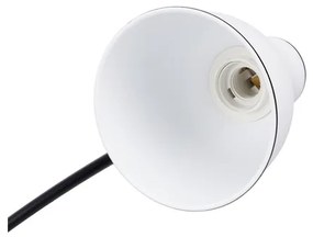 Lampadar ZUMBA 1xE27/40W/230V alb/negru