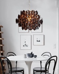 ByRydens 4202350-6513 - Lustră MONARQUE MINI pe lanț, 3xE14/8W/230V, neagră