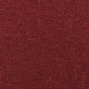 Fotoliu rabatabil electric, rosu vin, material textil