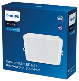 Plafonieră LED încastrată MESON 1xLED/12,5W/230V 3000K Philips 59465/31/E1