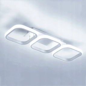 Plafonieră LED dimmabilă, 33W/230V, 3000-6500K, albă, Wi-Fi Tuya + telecomandă