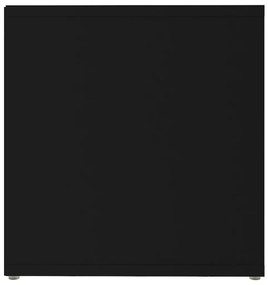 Comoda TV, negru, 72x35x36,5 cm, PAL 1, Negru, 72 x 35 x 36.5 cm