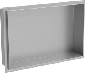 Mexen X-Wall-NR raft încastrat fără flanșă 45 x 30 cm, inox - 1911453010