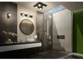 Plafonieră LED pentru baie Ledvance ORBIS FLAME 4xLED/5,5W/230V IP44 negru