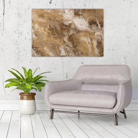 Tablou - Abstract maro (90x60 cm)