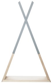 Raft pentru copii, gri / natural, JOLI