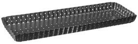Tava alungita cu gauri, 35 x 11 cm, metal