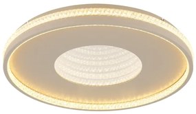 Globo 48563-40S - Plafonieră LED cu funcție dimmabilă SHIRLEY, 40W/230V, 2700-6500K, Ø 50,5 cm, cu telecomandă