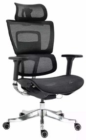 Scaun de birou Caricia II, negru