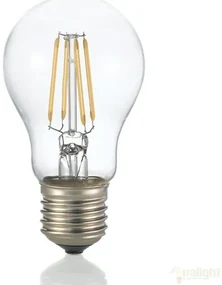 Bec LED E27 4W 3000K GOCCIA TRASPARENTE 101293