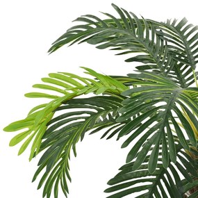 Planta artificiala palmier cycas cu ghiveci, verde, 90 cm 1, 90 cm