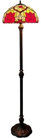 Brilagi - Lampadar Tiffany cu vitralii GARLAN 2xE27/60W/230V