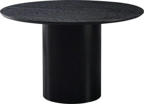 Masa MAHIR TIP 2, negru, 120x120x75 cm