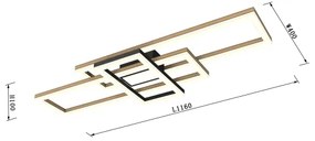 Wofi 9022-306L - Plafonieră LED dimabilă MATERA LED/57W/230V