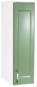 Corp superior 20 cu 1 usa Zebra MDF verde drept