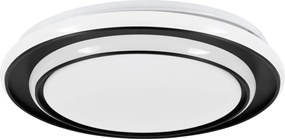 Eglo 902046 - Plafonieră LED MOSCHELLA LED/24W/230V Ø 40 cm neagră