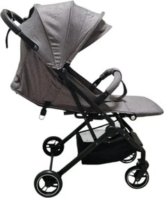 Carucior sport ultracompact pentru copii BABY CARE 311 Transformabil in troller, Spatar reglabil in 3 trepte, Pozitie somn, Gri