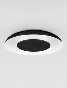 Plafoniera LED design modern EPOSI negru D-40cm