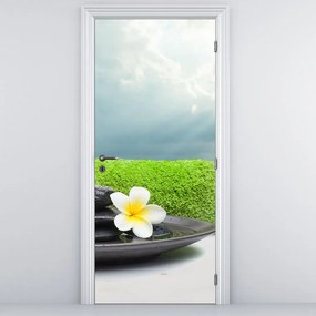 Fototapet pentru ușă - SPA și relaxare (95x205cm)