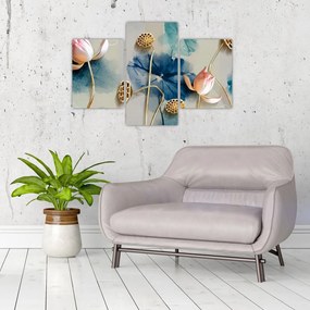 Tablou cu flori (90x60 cm)