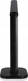 Lampă de birou LED RGBW dimabilă, cu încărcare wireless, 7W, 5V USB, negru