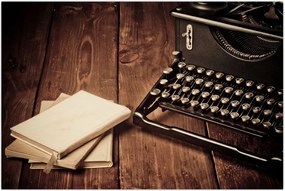 Tablou - Mașina de scris (90x60 cm)